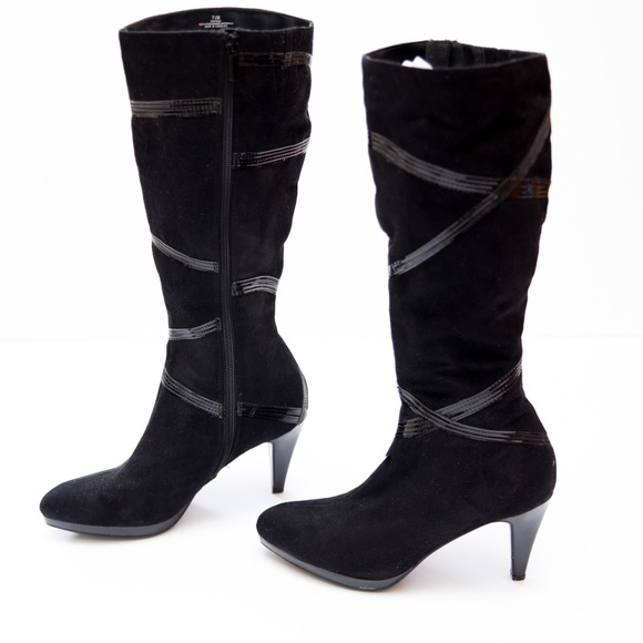 Impo Shoes - IMPO | HIGH BLACK BOOTS | WOMEN’S 7.5 | DEMI HEEL